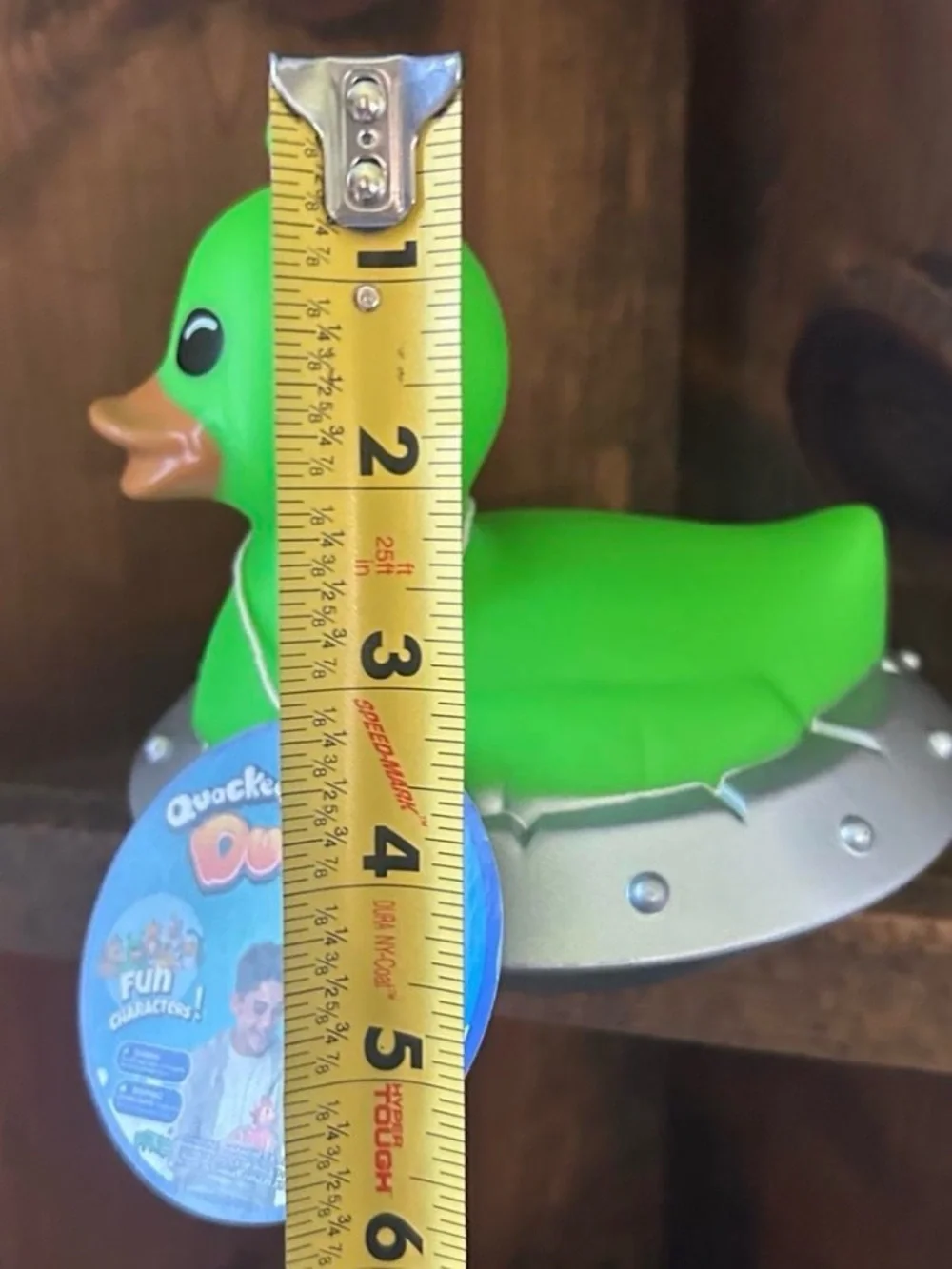 Jumbo Quackeez Duckeez Duck Alien UFO Jeep Duckie 6 Inch New